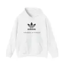Adidas Unisex White Color Premium Hoodie