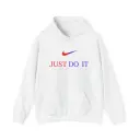 Nike Unisex White Color Premium Hoodie
